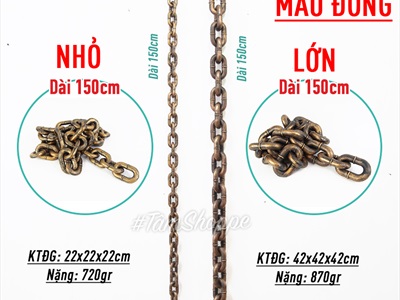 Đồ chơi xiềng xích nhựa hóa trang tù giam cổ xưa DOCHOI-HLW-03